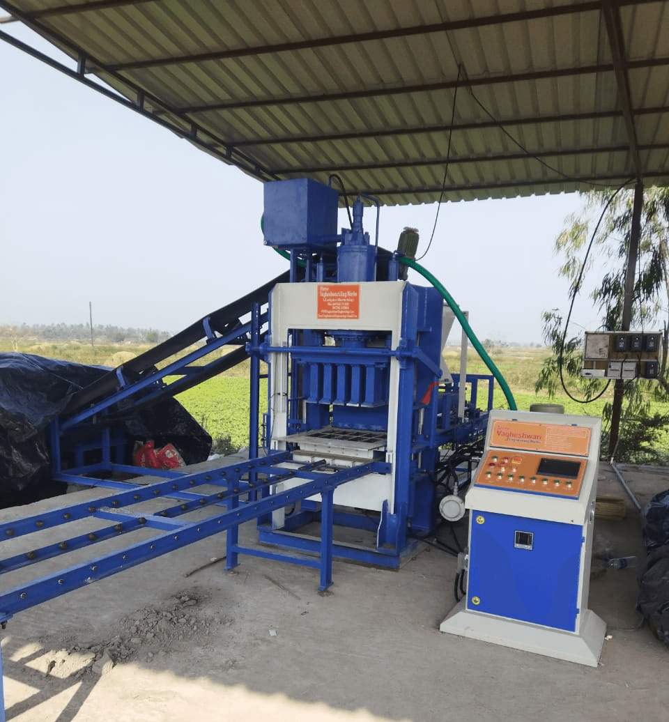 Vagheshwari Engineering Works Manufacturing Facility - State-of-the-art production center for hydraulic brick making machines