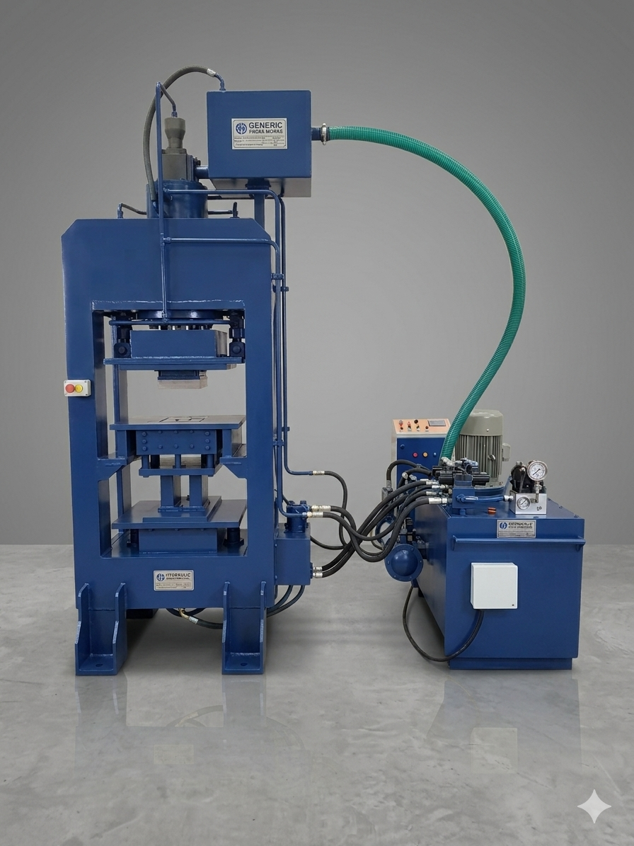 SVW 12KVT Fully Automatic High-Pressure Hydraulic Clay Art & Brick Machine SVW 12KVT Fully Automatic High-Pressure Hydraulic Clay Art & Brick Machine