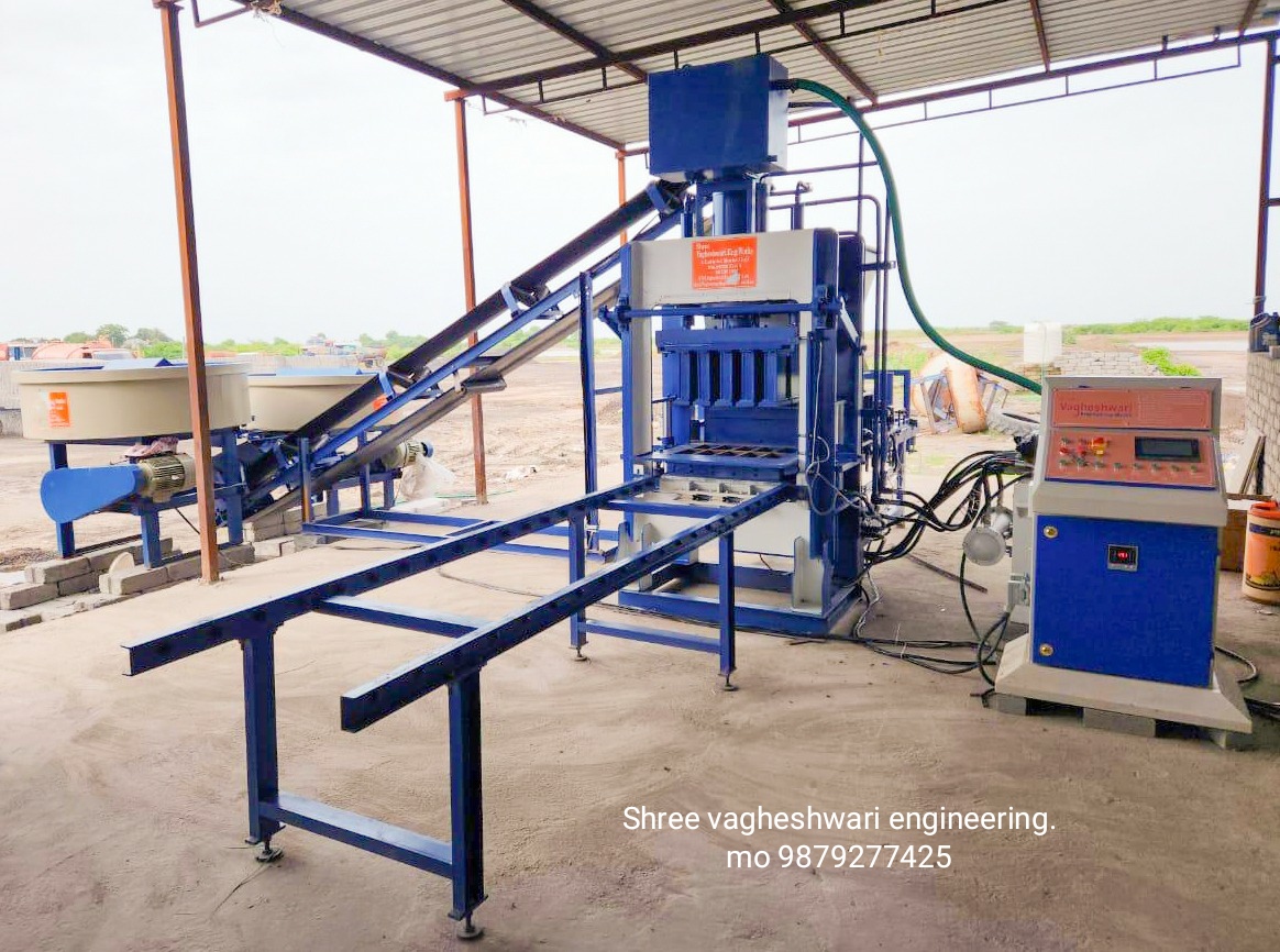 Fully Automatic Fly Ash Brick & Block Machine view 2